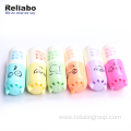 Custom Mini Lovely Capsule Shape Highlighter Pens